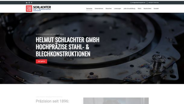 Willkommen auf der neuen Website